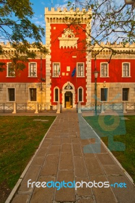 Venice Italy Santa Maria Maggiore Penitentiary Jail Stock Photo