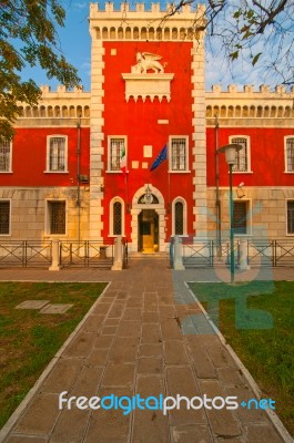 Venice Italy Santa Maria Maggiore Penitentiary Jail Stock Photo