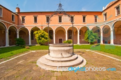 Venice Italy Scuola Dei Carmini Stock Photo