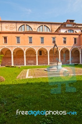 Venice Italy Scuola Dei Carmini Stock Photo