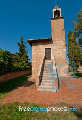 Venice Italy Torcello Belltower Stock Photo