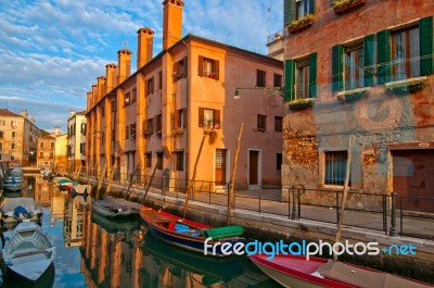 Venice Italy Unusual Pittoresque View Stock Photo