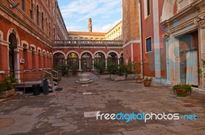 Venice Italy Unusual Pittoresque View Stock Photo