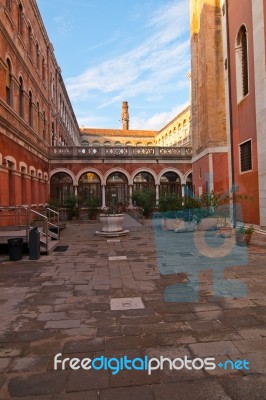 Venice Italy Unusual Pittoresque View Stock Photo