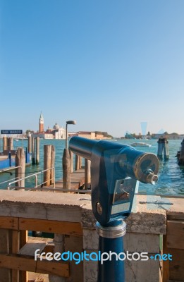 Venice Italy  Unusual Pittoresque View Stock Photo