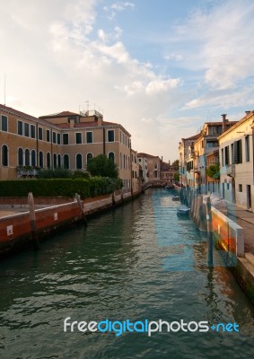 Venice Italy Unusual Pittoresque View Stock Photo