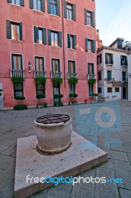 Venice Italy  Unusual Pittoresque View Stock Photo