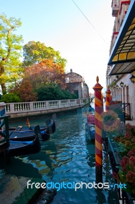 Venice Italy  Unusual Pittoresque View Stock Photo