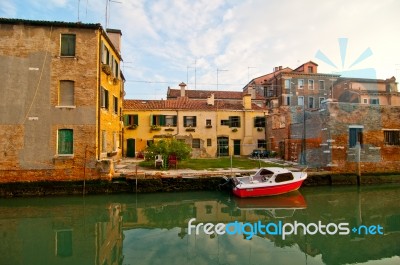 Venice Italy Unusual Pittoresque View Stock Photo