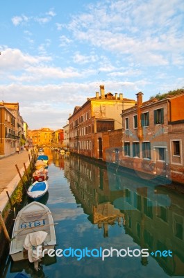 Venice Italy Unusual Pittoresque View Stock Photo