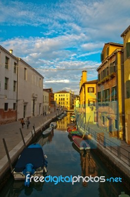 Venice Italy Unusual Pittoresque View Stock Photo