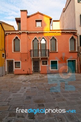 Venice Italy Unusual Pittoresque View Stock Photo