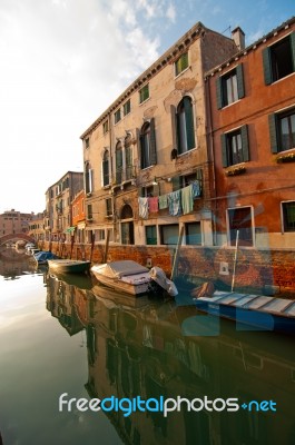 Venice Italy Unusual Pittoresque View Stock Photo