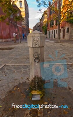 Venice Italy Unusual Pittoresque View Stock Photo