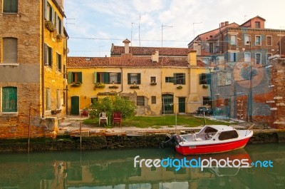 Venice Italy Unusual Pittoresque View Stock Photo