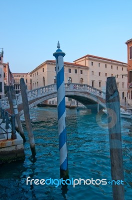 Venice  Italy Unusual Pittoresque View Stock Photo