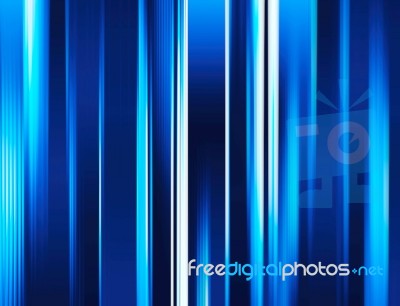 Vertical Blue Blurred Abstract Curtains Background Stock Photo