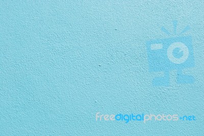 Vibrant Blue Wall Background Stock Photo