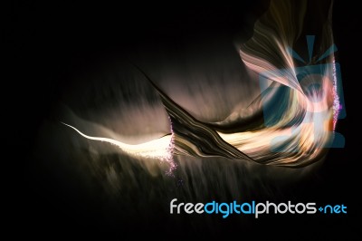 Vibrant Colorful Abstract Background Stock Photo