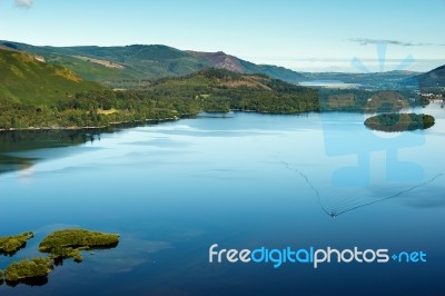 View From Surprise View Near Derwentwater Stock Photo