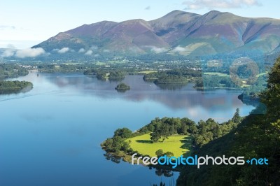 View From Surprise View Near Derwentwater Stock Photo