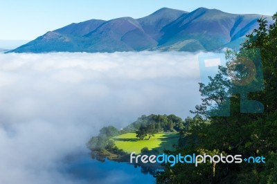 View From Surprise View Near Derwentwater Stock Photo