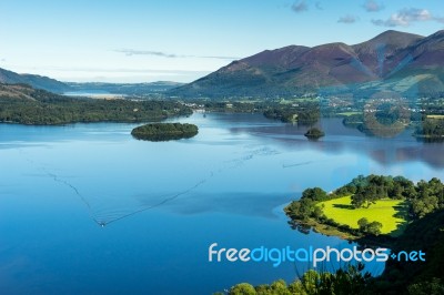 View From Surprise View Near Derwentwater Stock Photo