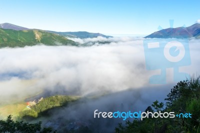 View From Surprise View Near Derwentwater Stock Photo