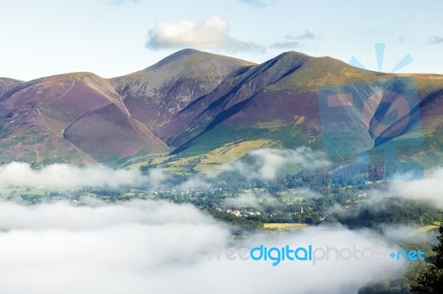 View From Surprise View Near Derwentwater Stock Photo