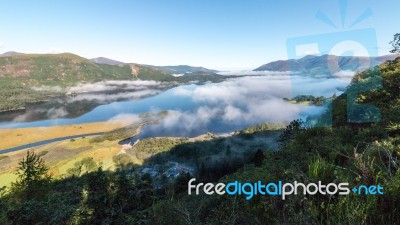 View From Surprise View Near Derwentwater Stock Photo