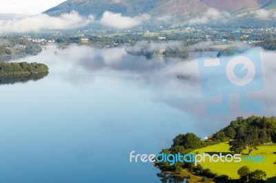 View From Surprise View Near Derwentwater Stock Photo