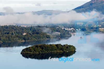 View From Surprise View Near Derwentwater Stock Photo