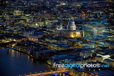 View From The Shard Stock Photo