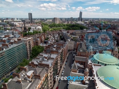 View From The Tower Of Westminster Cathedral Stock Photo