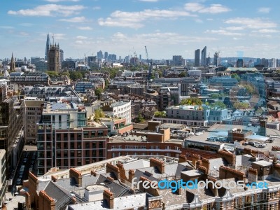 View From Westminster Cathedral Stock Photo