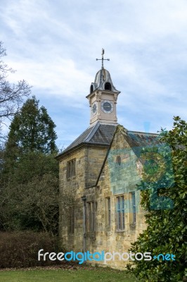 View Of  A Building On The Scotney Castle Estate Stock Photo