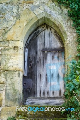 View Of  A Building On The Scotney Castle Estate Stock Photo