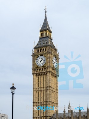 View Of Big Ben Stock Photo