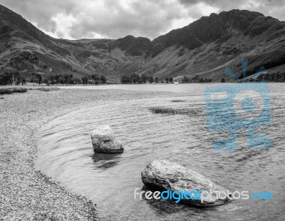 View Of Buttermere Stock Photo