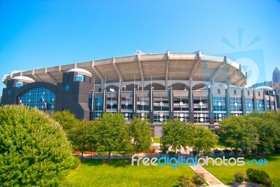 View Of Charlotte, North Carolina Stock Photo