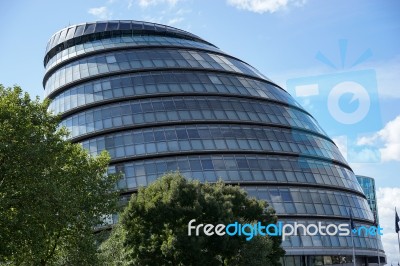 View Of City Hall London Stock Photo