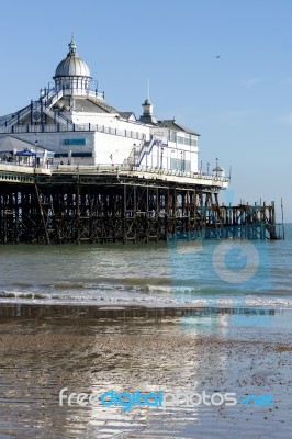 View Of Eastbourne Pier Stock Photo