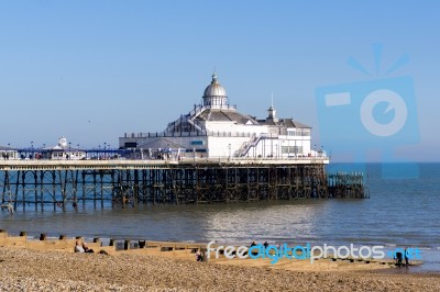 View Of Eastbourne Pier Stock Photo