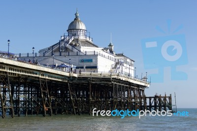 View Of Eastbourne Pier Stock Photo