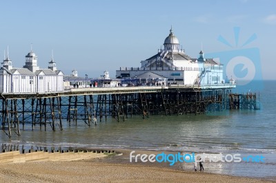 View Of Eastbourne Pier Stock Photo