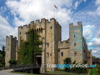 View Of Hever Castle In Hever Kent Stock Photo