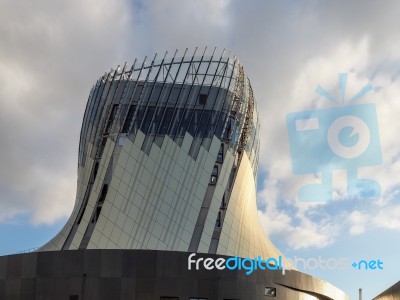 View Of La Cite Du Vin Building In Bordeaux Stock Photo