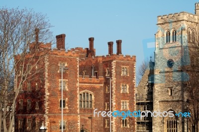 View Of Lambeth Palace Stock Photo