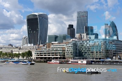 View Of Modern Architecture In The City Of London Stock Photo