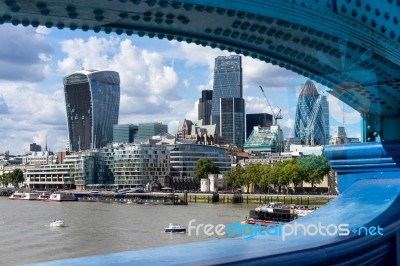 View Of Modern Architecture In The City Of London Stock Photo